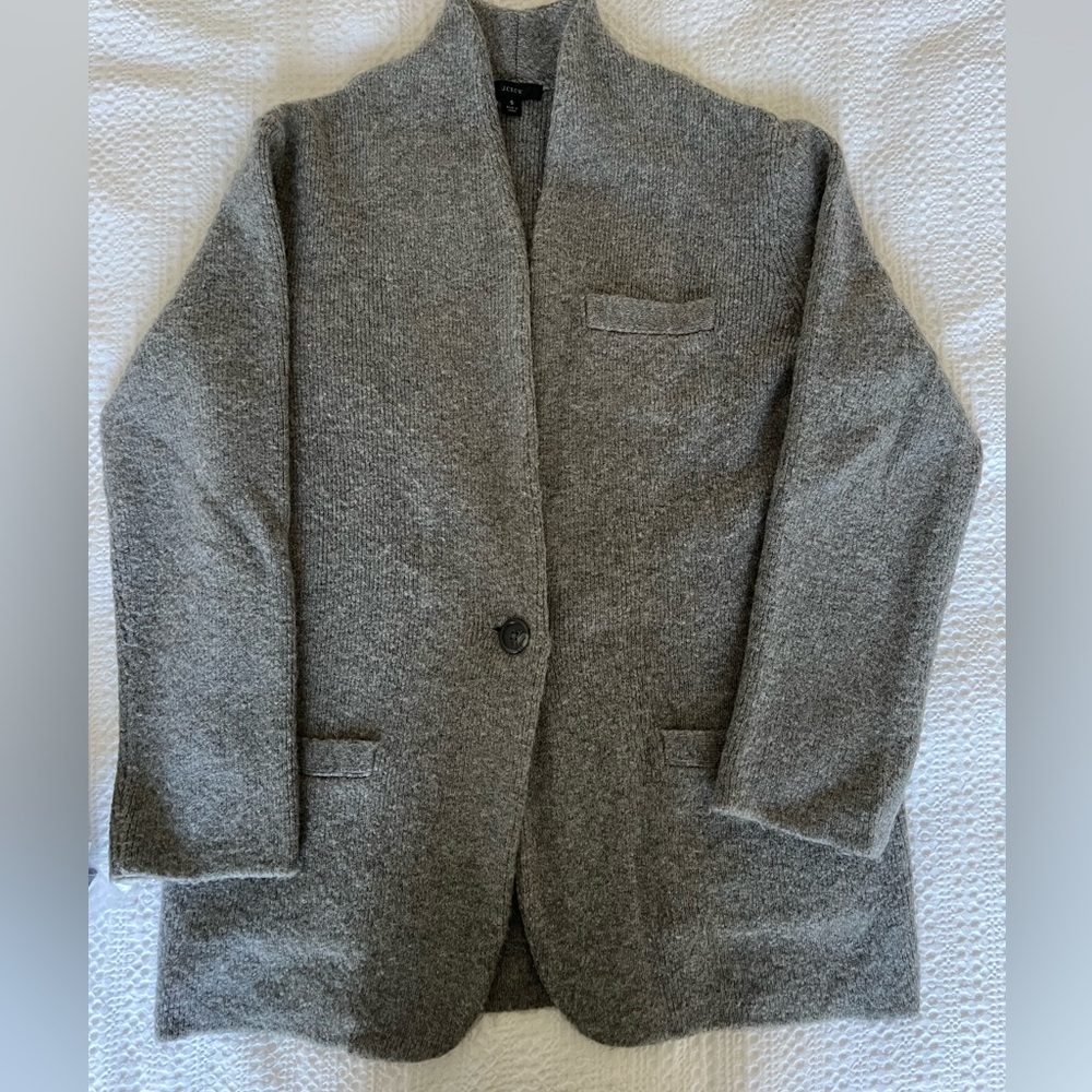 JCrew sweater jacket